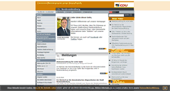 Desktop Screenshot of cdu-in-nb.de