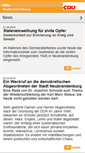 Mobile Screenshot of cdu-in-nb.de