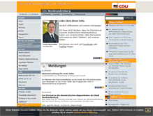 Tablet Screenshot of cdu-in-nb.de